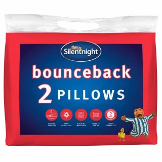 Silentnight Bounceback Pillow Pair 3 Silentnight Bounceback Pillow Pair