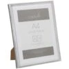 B&M A4 Metallic Picture Frame -General Home Store 343016 a4 metallic frame