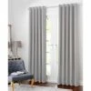 B&M Colorado Hopsack Fully Lined Eyelet Curtains 46 X 72" - Silver -General Home Store 349710 349711 349712 349713 349714 colorado hopsack fully lined eyelet curtain silver 1