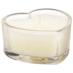 Heart Candles 3pk -General Home Store 350611 heart candle 3pk 3