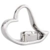 B&M Heart Ceramic Tealight Candle Holder 1 B&M Heart Ceramic Tealight Candle Holder -General Home Store 361566 heart ceramic tealight
