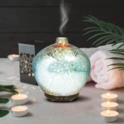 Essence Colour Changing Rose Gold Aroma Diffuser -General Home Store 363278 colour changing glass aroma diffuser rosa cyan