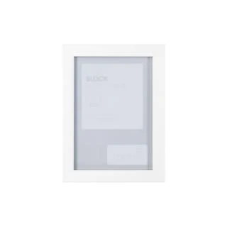 B&M Block Photo Frame 5 X 7" 2pk - White 5 B&M Block Photo Frame 5 X 7" 2pk - White - Image 3
