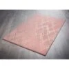 B&M Gatsby Foil Micro Plush Rug 100 X 150cm - Blush -General Home Store 367872 367873 gatsby blush foil microplush rug 1