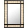 B&M Cane Border Mirror -General Home Store 368489 cane mirror
