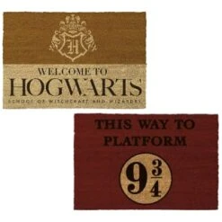 Harry Potter Doormat - This Way To Platform -General Home Store 370215 harry potter doormat 37x55cm group