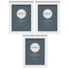 Simply Everyday 4 X 6" Block Frames 3pk - White 2 Simply Everyday 4 X 6" Block Frames 3pk - White -General Home Store 370283 3pk simply everyday block frames 4x6 white 2