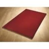 B&M Aspen Faux Fur Rug 60 X 110cm - Deep Red -General Home Store 373178 373180 aspen deep red rug