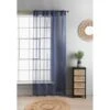 Amber Plain Voile 55 X 90" - Navy 2 Amber Plain Voile 55 X 90" - Navy -General Home Store 375275 amber plain voile navy