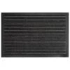 B&M Large Printed Magic Doormat - Black & Grey Stripe 1 B&M Large Printed Magic Doormat - Black & Grey Stripe -General Home Store 379103 large magic doormat 60x90cm printed black and grey stripe