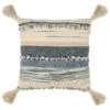 B&M Esme Stripe Woven Cushion - Navy 2 B&M Esme Stripe Woven Cushion - Navy -General Home Store 380610 esme stripe woven cushion navy