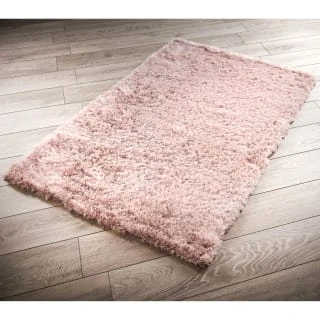 B&M Shimmer Metallic Rug 60 X 110cm - Blush 3 B&M Shimmer Metallic Rug 60 X 110cm - Blush