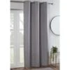 B&M Kent Woven Blackout Panel 54 X 86" - Grey