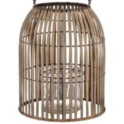 B&M Large Lantern - Grey -General Home Store 381882 large grey lantern 3