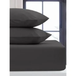Silentnight Charcoal Pillowcase Pair