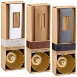 B&M Restore Incense Sticks & Holder - Sandalwood, Cedar, Cardamom 7 B&M Restore Incense Sticks & Holder - Sandalwood, Cedar, Cardamom -General Home Store 387610 387611 387613 incense sticks and holder group 2
