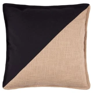 B&M Esra Natural & Black Woven Cushion 3 B&M Esra Natural & Black Woven Cushion