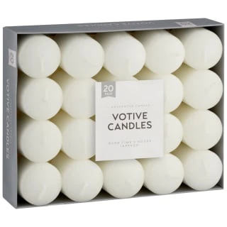 B&M Votive Candle 20pk 8 B&M Votive Candle 20pk -General Home Store 390936 votive candle 20pk