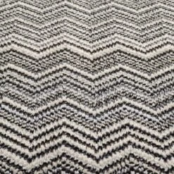 B&M Buddy Chevron Mono Doormat -General Home Store 392186 buddy chevron mat mono 4