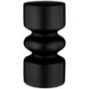 Karina Bailey Shaped Ceramic Vase - Black -General Home Store 392632 shaped ceramic vase