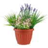 Bloom Flowers In Large Planter - Light Pink -General Home Store 392831 flowers in large planter