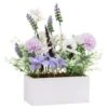 Bloom Floral Window Box - Purple -General Home Store 392832 floral window box lilac