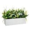 Bloom Extra Large Window Box - White -General Home Store 392833 extra large window box cream