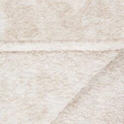 B&M Simply Two Tone Teddy Throw - Natural -General Home Store 394924 simply two tone teddy throw natural 4