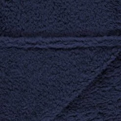 B&M Simply Teddy Navy Rolled Throw 10 B&M Simply Teddy Navy Rolled Throw -General Home Store 394931 teddy throw navy 3