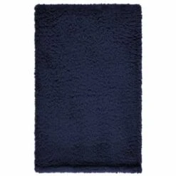 B&M Simply Teddy Navy Rolled Throw 9 B&M Simply Teddy Navy Rolled Throw -General Home Store 394931 teddy throw navy 4