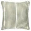 Green Stripe Double Sided Woven Cushion With Pipe -General Home Store 395339 green stripe woven cushion