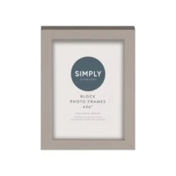 Simply Everyday 4 X 6" Block Frames 3pk - Grey -General Home Store 396578 3pk simply everyday block frames 4x6 grey 2