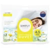 Simply Everyday Soft Touch Value Duvet 4.5 Tog - King -General Home Store 397296 simply everyday soft touch duvet 4 5 tog king