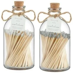 B&M Willow & Bay Matches 120pk - Grey -General Home Store 397649 willow and bay matches group