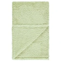 Simply Kids Teddy Throw - Sage -General Home Store 400205 simply kids teddy rolled kids throw sage 2